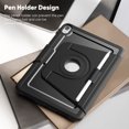thumbnail image 6 of FJLBDE Case for iPad (A16) 11th Gen 2025/ iPad 10th Gen 10.9 Inch 2022, 360 Rotating Stand iPad Protective Case Cover with Auto Wake/Sleep, Black, 6 of 7