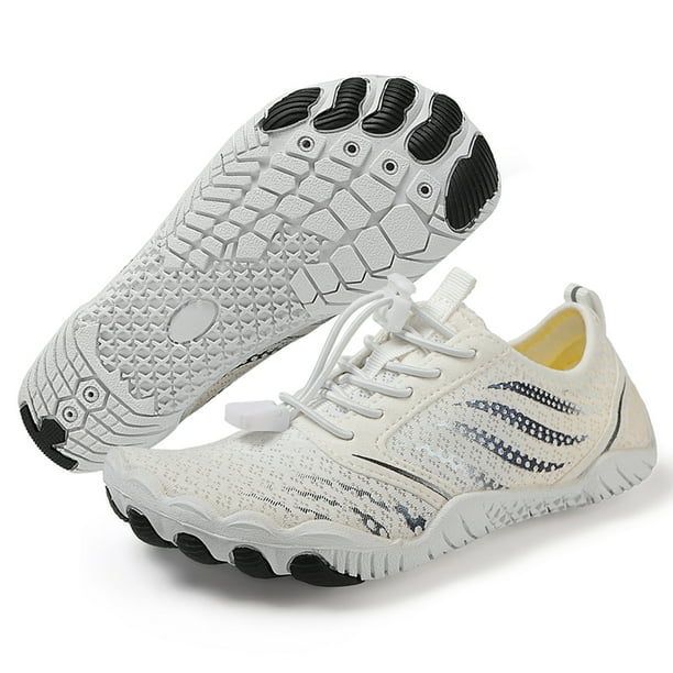 Zapatos para Zapatos Baño Zapatos Playa Zapatos (8025 Blanco 34)