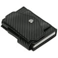 thumbnail image 1 of Business Card Holder Large Capacity Anti-Theft Credit Card Case Wallet With Zipper Gift For Business People Specially, 1 of 8