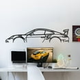 thumbnail image 4 of LaModaHome 911 GT3 RS Model 991 Metal Silhouette Wall Art, 4 of 5