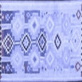 thumbnail image 1 of Ahgly Company Indoor Square Southwestern Blue Country Area Rugs, 6' Square, 1 of 4