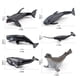 thumbnail image 3 of Muñeca de animales marinos BuyWeekMX Mini juguetes marinos 12 piezas PVC, 3 of 7