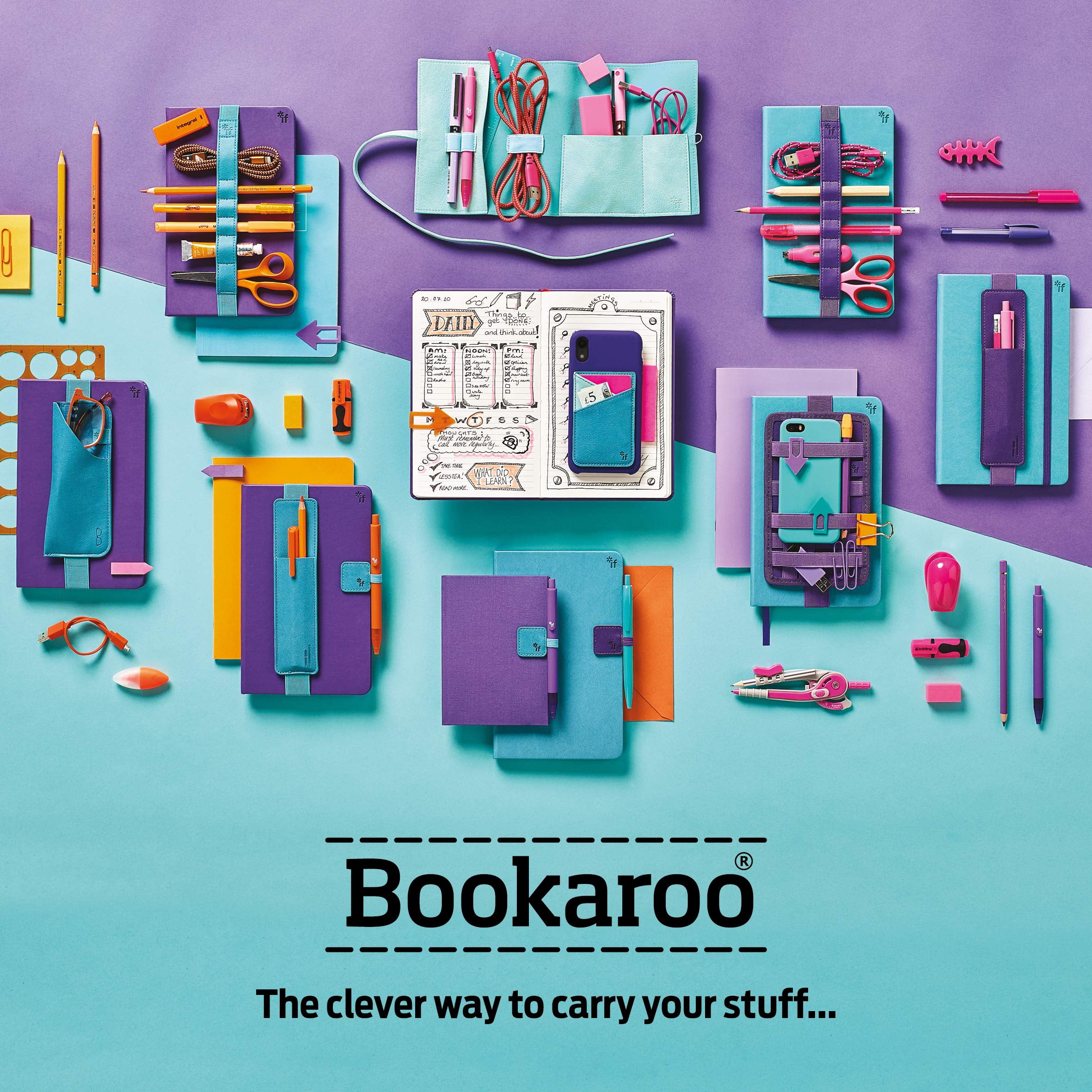 Bookaroo Notebook Tidy Purple (Other)