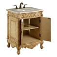 thumbnail image 5 of Elegant Lighting Vf-1002 Danville 27" Free Standing Single Basin Vanity Set - Beige, 5 of 7
