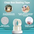 thumbnail image 4 of 36 Rolls of Clear Carton Sealing Tape 2" x 110 yds. Thickness 1.8 Mil. Acrylic Packaging Tape for Wrapping, Packing, Shipping, Moving Boxes. Acrylic Emulsion Adhesive. No Weathering, Yellowing., 4 of 6