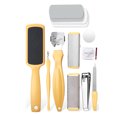 thumbnail image 3 of Juego de 10 herramientas profesionales de pedicura, kit para el cuidado de los pies, raspador de pies, removedor de piel muerta, kit de pedicura, 3 of 14
