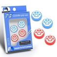 thumbnail image 5 of Luminous Thumb Grips for PS5 Controller - Glow-in-the-Dark Silicone Joystick Caps (Multiple Designs) 4-Pack, 5 of 21