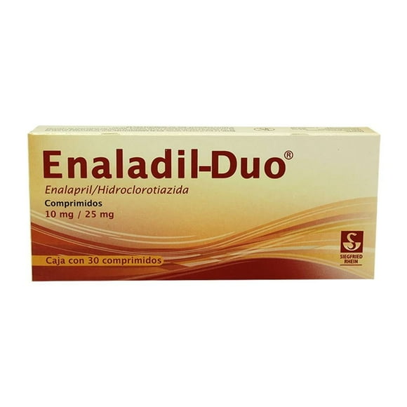 Enaladil Duo 10 mg/25 mg 30 comprimidos