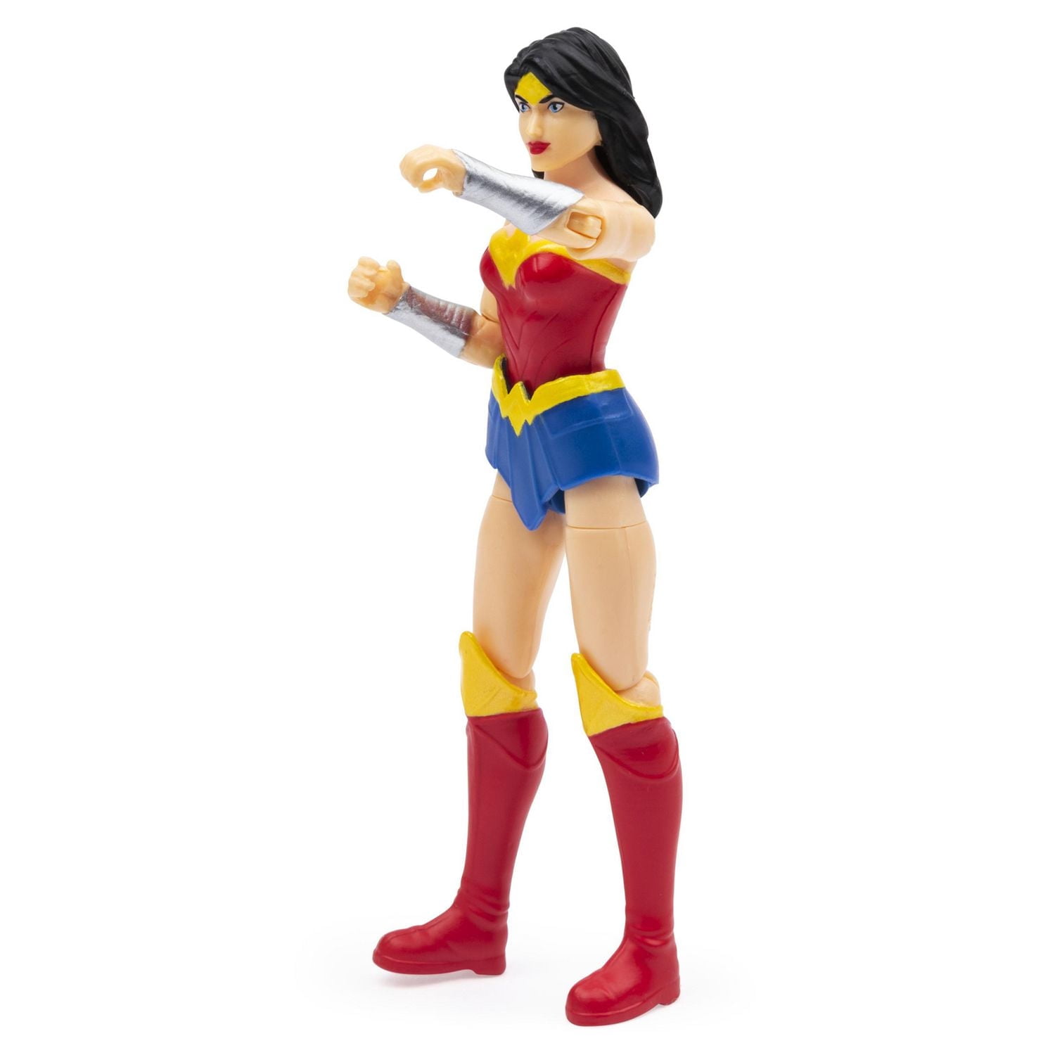 DC Comics, 4-Inch Wonder Woman Action Figure with 3 Mystery Accessories, for Kids Aged 3 and up