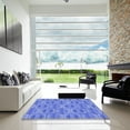 thumbnail image 6 of Ahgly Company Indoor Rectangle Patterned Sky Blue Dress Blue Area Rugs, 7' x 9', 6 of 6