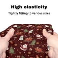 thumbnail image 7 of HELLHERO Rollator Walker Cover Easy Install Stretchable Material Washable Seat & Back Cover Breathable for Elderly, Merry Christmas, 7 of 7