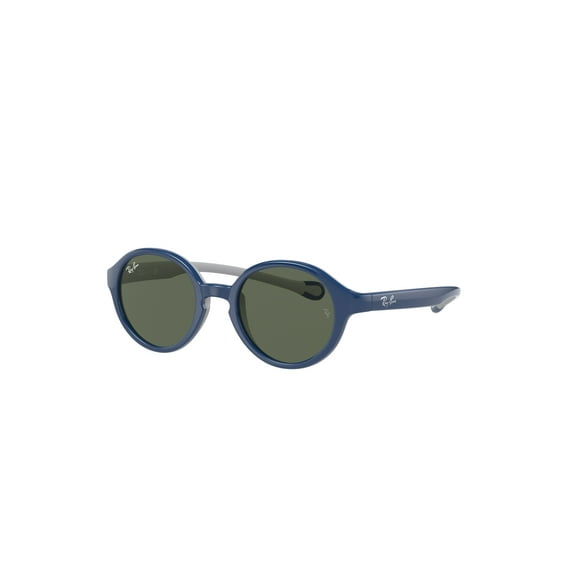 Sunglasses Ray-Ban Junior RJ 9075 S 709671 Blue On Rubber Grey Dark Green