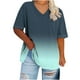 thumbnail image 1 of Camisas de Verano para las Mujeres de Manga Corta con Cuello en V de Gran Tamaño, Camisas de Gran Tamaño para las Mujeres, 1 of 4