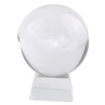 thumbnail image 1 of Nimomo Bola de Cristal - Bola de Cristal de la decoración del Arte de la decoración del Accesorio de la fotografía de Cristal K9 de 100 mm (4 Estilos Opcionales)(水晶方形底座), 1 of 10