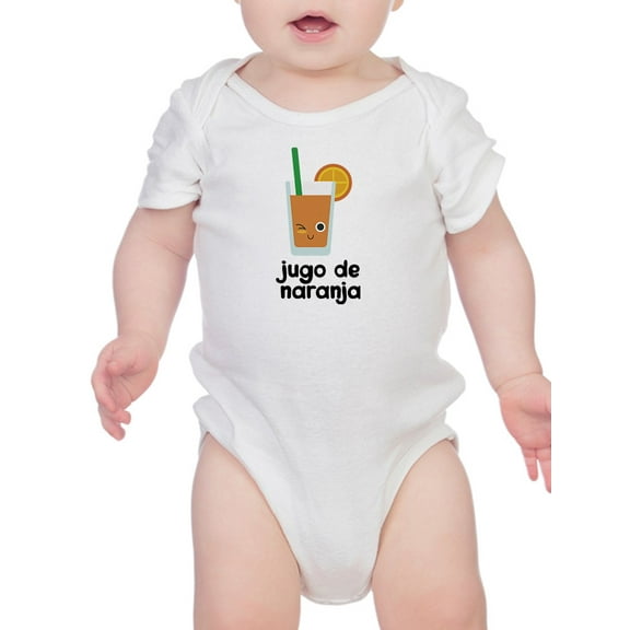 Jugo De Naranja Infant Bodysuit, Newborn