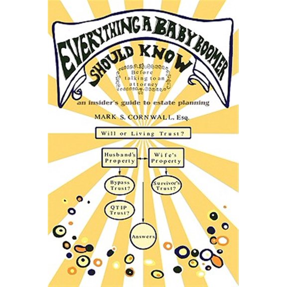 Pre-Owned Everything a Baby Boomer Should Know: An Insider's Guide to Estate Planning (Paperback) 0977851400 9780977851409