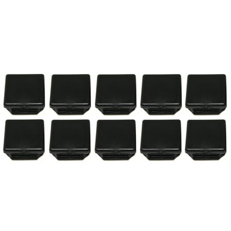 Square Tubing Caps 2 Square Tubing Heavy Duty Plastic Plug Cap Insert 2x2 10-14 Tube Pipe Post - 10