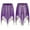 Purple, variant on vastwit Women Tassel Sequined Belly Dance Skirt Sheer Mesh Asymmetrical Hip Scarf Dancing Show Outfits Royal Blue One Size