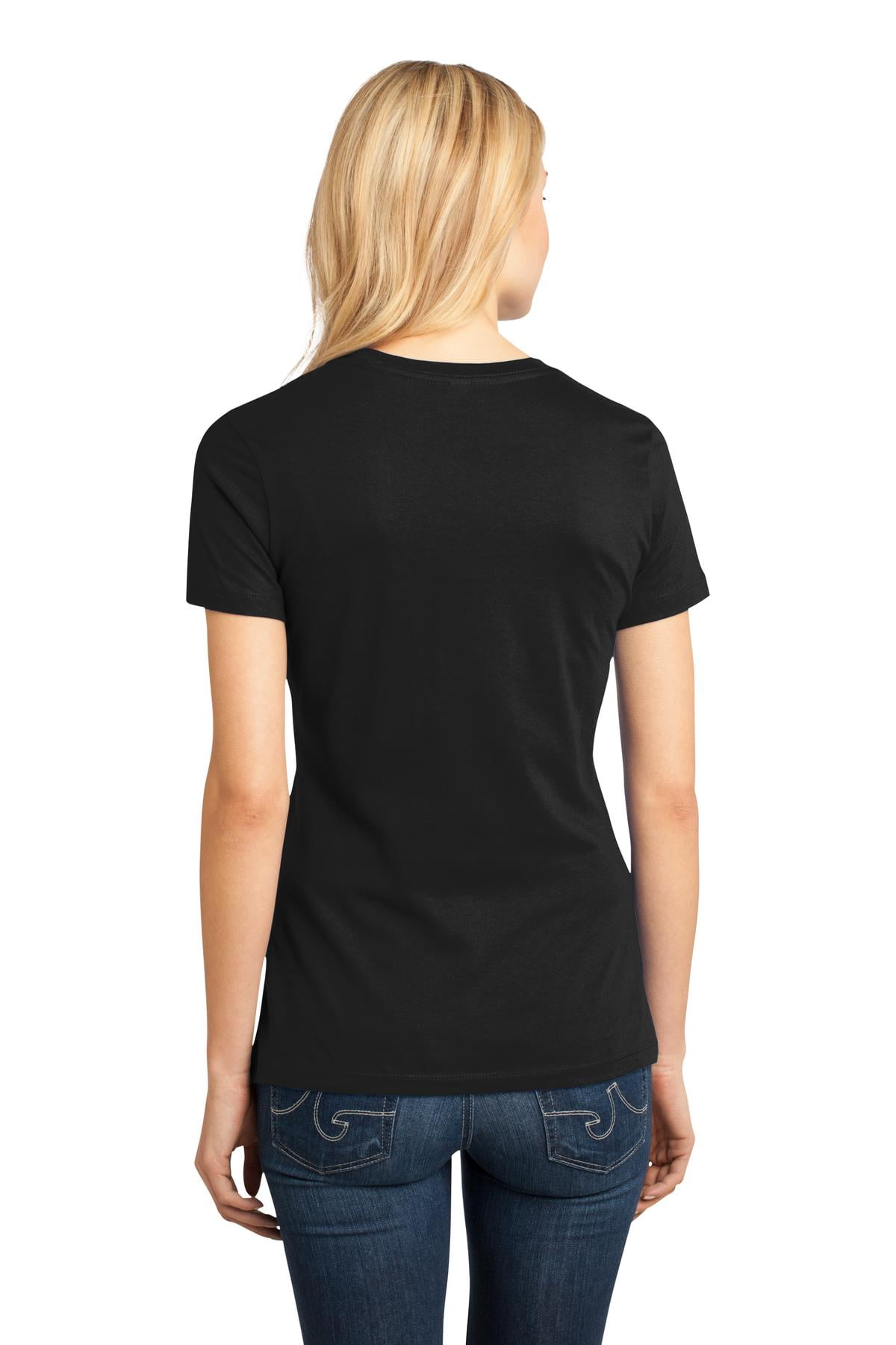 ladies black tee