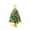 B, variant on DAMAI 23.6 inch Tabletop Christmas Tree Artificial Small Christmas Tree with Lights, Colorful Christmas Balls and Shiny Golden Stars Tree Top, Light up Green Pine Trees for Holiday DIY Decor