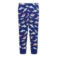 thumbnail image 3 of Wonder Nation Toddler Short and Long Sleeve Cotton Pajama Set, 3-Piece, Sizes 12M-5T, 3 of 4