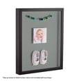 thumbnail image 2 of ArtToFrames 14x14 Inch Shadow Box Picture Frame, with a Satin Black Tall 1 Wide Shadowbox frame and Silverpine Mat Backing (4654), 2 of 7