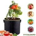 thumbnail image 4 of Gallons Soft-sided Plant Pots Grow Bags with Soft Felt-like Texture That Promote Air Root Pruning, 4 of 11