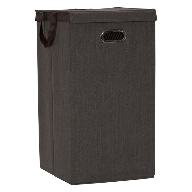 Household Essentials Collapsible Laundry Hamper, Cobblestone Walmart