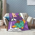 thumbnail image 6 of Phineas And Ferb Blanket Soft Cozy Flannel Warm Throw Blanket Unique Gifts Room Decor Blanket 50"x40", 6 of 9
