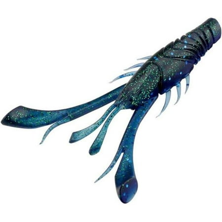 13 Fishing 4.25 in. Wobble Craw Creture Blueberry Yum Yum Fishing Lure