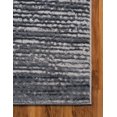 thumbnail image 6 of Unique Loom Oasis Collection Area Rug - Calm (9' x 12' Rectangle Gray/Ivory), 6 of 7