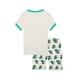 thumbnail image 4 of ATAIKU 100% Viscose 2 Pieces Boys Dinosaur Pajamas Set Kids Short Sleepwear Set Summer Cool Pjs Size 3-10 Years, 4 of 14