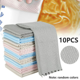 OAVQHLG3B Microfiber Dish Cloths for Kitchen,Kitchen Cleaning Dish Cloth  Towels, Absorbent Glass Cleaning Cloths for House Extra Soft Household  Cleaning Wipes Towels 