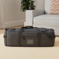 thumbnail image 2 of Bolsa de lona VEAGIA 86L para viajes, gimnasio y deportes que repele el agua, 2 of 7