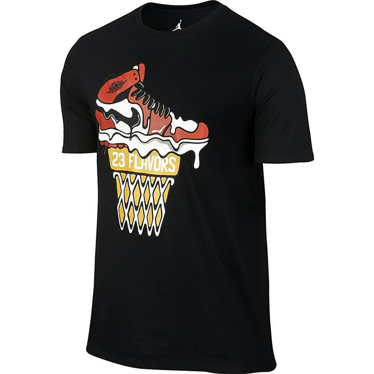 Nike Mens Jordan 23 Flavors Tee 789617-010_Xxl - Black/White - Walmart.Com