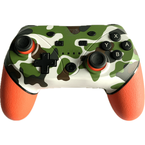 Controller for Switch, PC, and Mobile Phone, Green Camo
