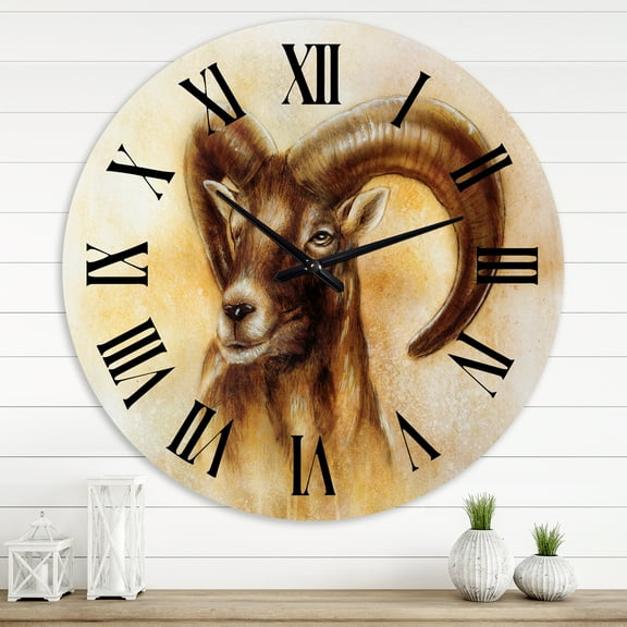 Designart 1 in Quartz Modern/Contemporary Wall Clock