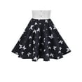 thumbnail image 5 of Girls Dress Black Lace Pearl Butterfly Elegant Princess Long Sleeve 8 Years, 5 of 6