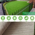thumbnail image 3 of Artificial Grass Indoor Outdoor Turf Rug, Dog Potty Grass Mat with Drainage Holes, Fake Grass for Lawn Balcony Landscape Garden Decoration -2.2ft x 4ft, 3 of 7