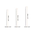 thumbnail image 2 of Unique Bargains Large Eye Sewing Needles Stainless Steel Embroidery Thread Needles 15 Pack, 2 of 6