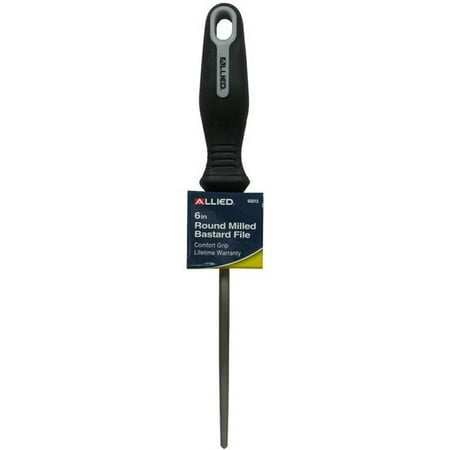 

Allied 63212 6 in. Round Mill Bastard File