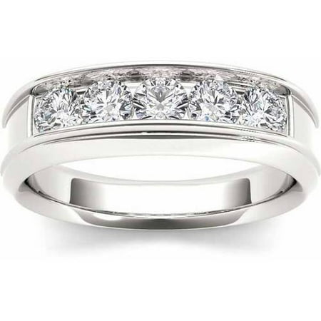 Imperial 1 Carat T.W. Diamond Men's 14kt White Gold Ring