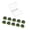 XXS, variant on Soft Memory Foam Earbud Ear Tip Secure Grip and Noise Cancelling Design Earplugs for pro3 Headphone Ear Plugs 10pcs