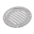 thumbnail image 3 of 4pcs 4-Inch 100mm Stainless Steel air Thru Venting Panel - Round Louvered Grille for Marine Yacht RV, 3 of 7