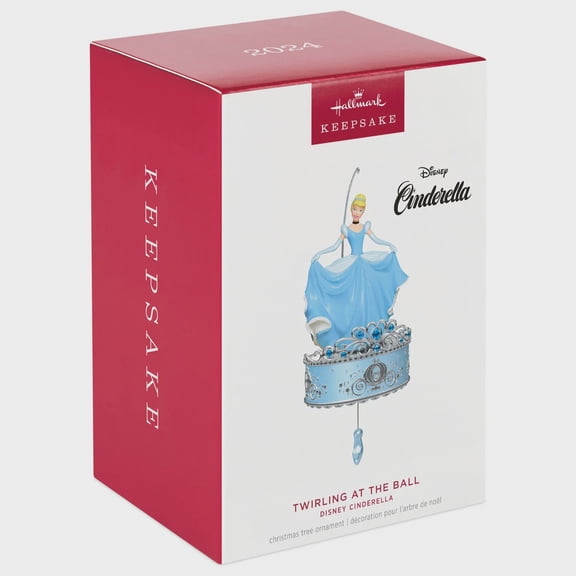 2024 Twirling At the Ball (Cinderella) Hallmark Keepsake Christmas Tree Ornaments QXD6961