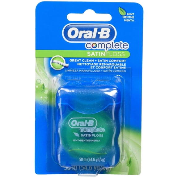 Hilo dental Oral-B Satin menta 50 m