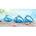 thumbnail image 5 of Eustuma Figuras de caracola de vidrio soplado a mano, adorno de animales marinos para decoración del hogar, colección de animales marinos para regalo de cumpleaños, concha de cristal (concha 2), 5 of 5