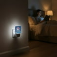 thumbnail image 4 of Toronto Blue Jays Stripe Design Nightlight 2-Pack, 4 of 4