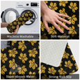 thumbnail image 4 of Bingfone Maple Leaves With Leopard Door Mat 16"x24" Front Entrance Non-Slip Low Profile Washable for Entryway, 4 of 7