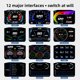 thumbnail image 4 of Inclinómetro inteligente para coche, medidor de inclinación de nivel, medidor de velocidad Digital HUD GPS, velocímetro OBD, velocidad de visualización,, 4 of 8